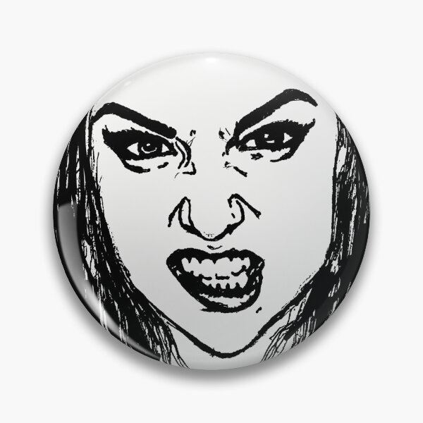 Item preview, Sasha Grey Mean-Mugging designed and sold by Chad's Fresh Art.