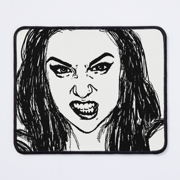 Item preview, Sasha Grey Mean-Mugging designed and sold by Chad's Fresh Art.