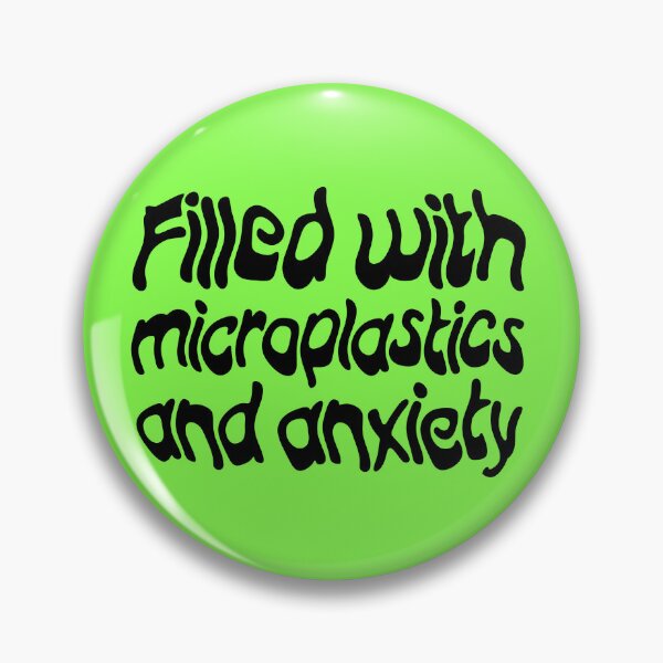 Item preview, Filled with Microplastics and Anxiety - Black designed and sold by sillyjess.