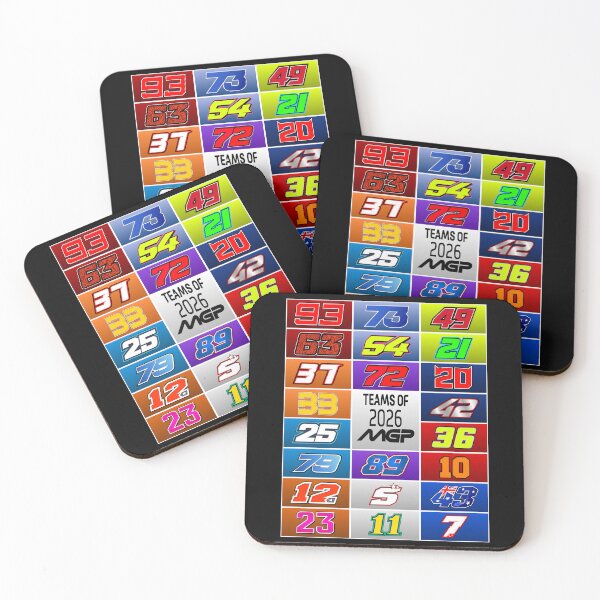 Item preview, 2026 MotoGP Teams Grid | All Rider Numbers by Team designed and sold by Fan Art Station .