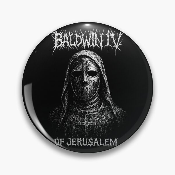 Item preview, Baldwin IV of Jerusalem – Leper King Medieval Dark Art designed and sold by Mortisigil.