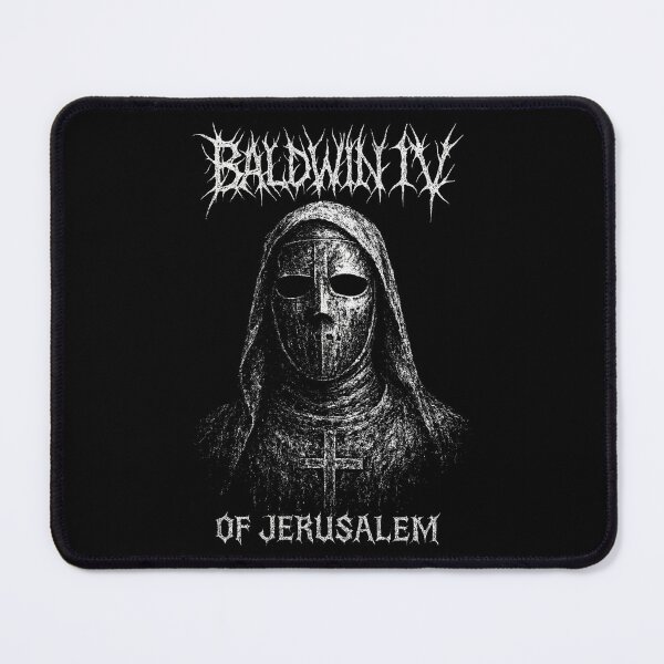 Item preview, Baldwin IV of Jerusalem – Leper King Medieval Dark Art designed and sold by Mortisigil.