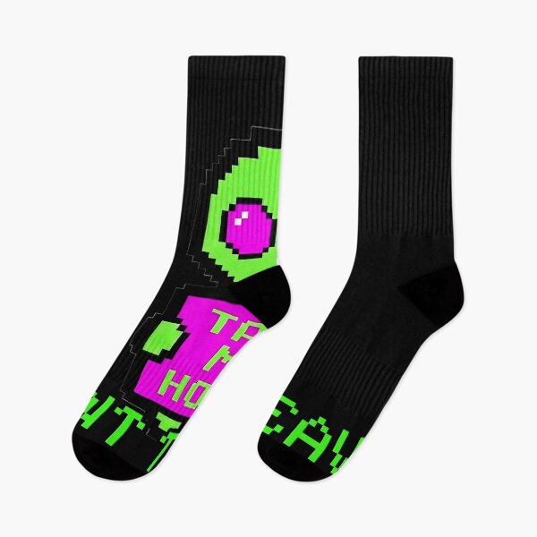 Item preview, Funny Alien I Want To Leave Retro Pixel Art Synthwave designed and sold by ClubChaos.