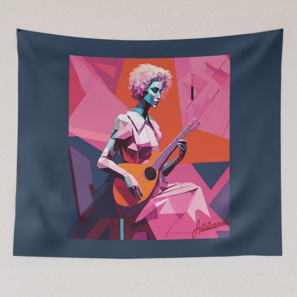 Item preview, "St. Vincent in Geometric Pop Art" designed and sold by Artisticanvas.