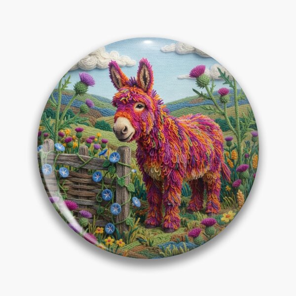 Item preview, Yarn Donkey in Yarn Pasture designed and sold by Tridentulus.