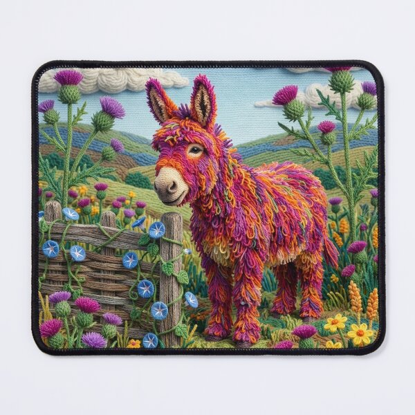 Item preview, Yarn Donkey in Yarn Pasture designed and sold by Tridentulus.