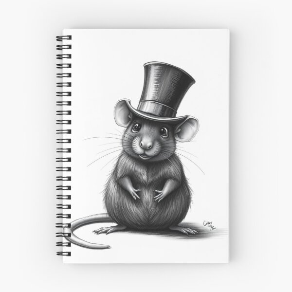 Item preview, Fancy Top Hat Mouse | Cute Victorian Gentleman Rodent Illustration designed and sold by EllDAV777.