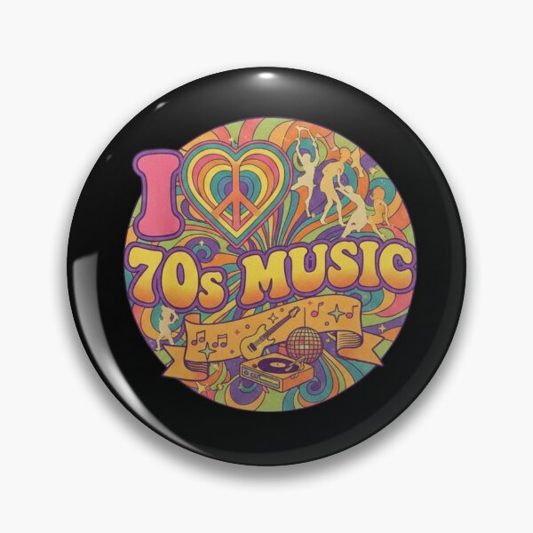 Item preview, I Love 70's Music designed and sold by RichTeeDesigns.