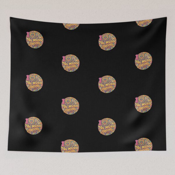 Item preview, I Love 70's Music designed and sold by RichTeeDesigns.