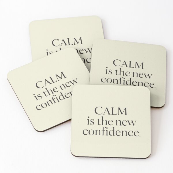 Item preview, Calm Is the New Confidence – Quiet Luxury Minimal Quote designed and sold by Irene Catchmind.