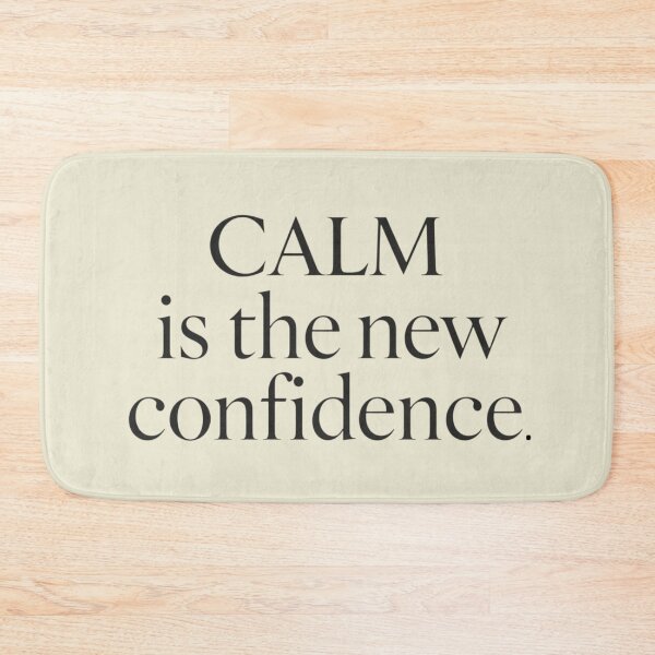 Item preview, Calm Is the New Confidence – Quiet Luxury Minimal Quote designed and sold by Irene Catchmind.