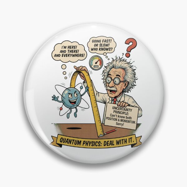 Item preview, Quantum Physics Uncertainty Principle: Deal With It! designed and sold by TheEmptySet.