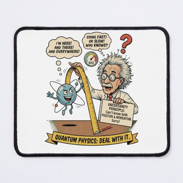 Item preview, Quantum Physics Uncertainty Principle: Deal With It! designed and sold by TheEmptySet.