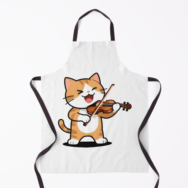 Item preview, cat violin designed and sold by Uglyandcute.