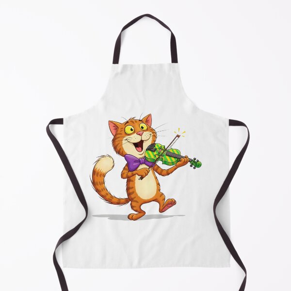 Item preview, cat violin designed and sold by Uglyandcute.