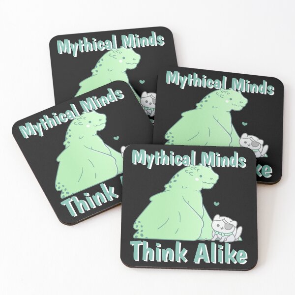Item preview, Mythical Minds Think Alike – Cute Dragon & Wizard Cat T-Shirt designed and sold by Homelife3.