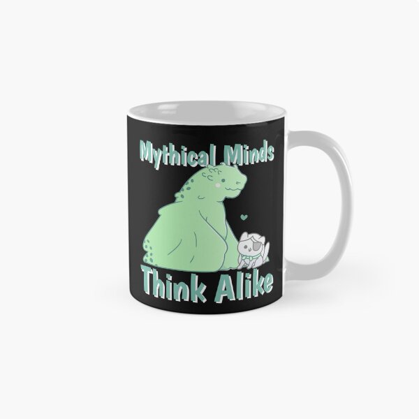 Item preview, Mythical Minds Think Alike – Cute Dragon & Wizard Cat T-Shirt designed and sold by Homelife3.