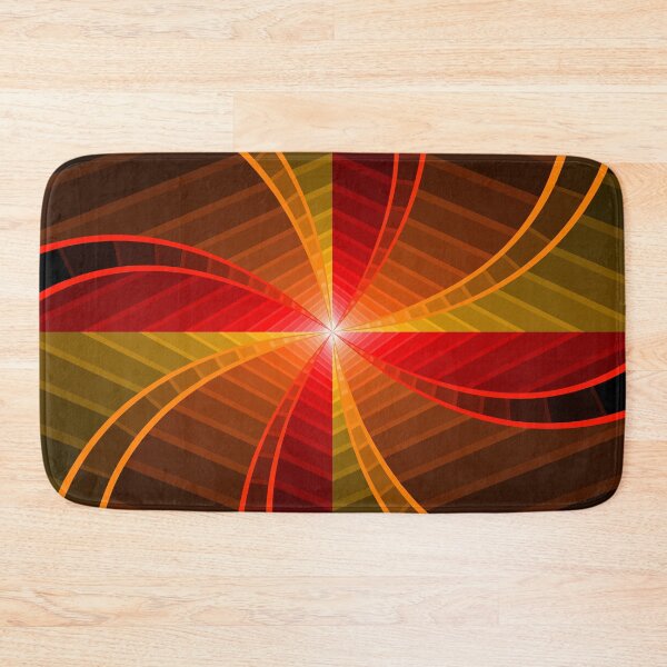 Item preview, Geometric Layout in Reds, Oranges and Yellow, Geometric Abstraction, Abstract Art designed and sold by DDJust4U.