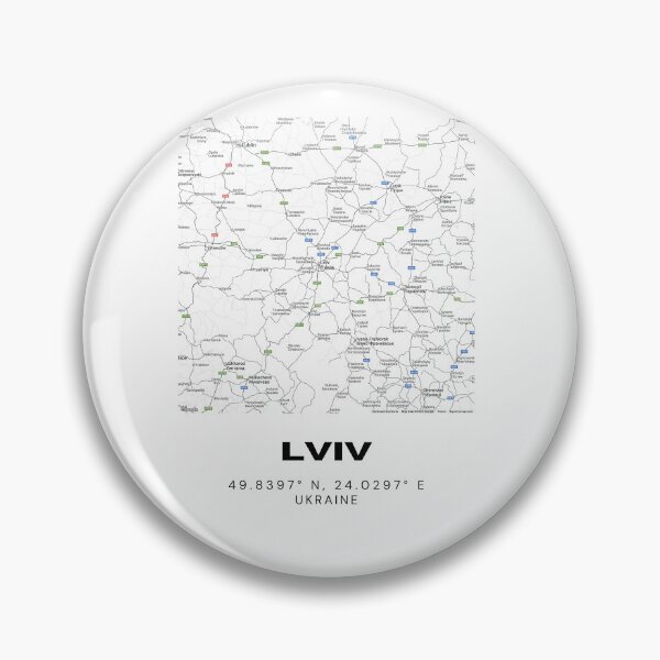Item preview, Lviv Ukraine Map Print | Coordinates Minimalist City Wall Art designed and sold by RM-Journey.