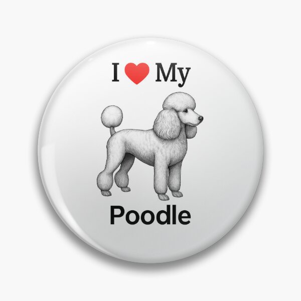 Item preview, I love my poodle  designed and sold by Getgoneguys customs .