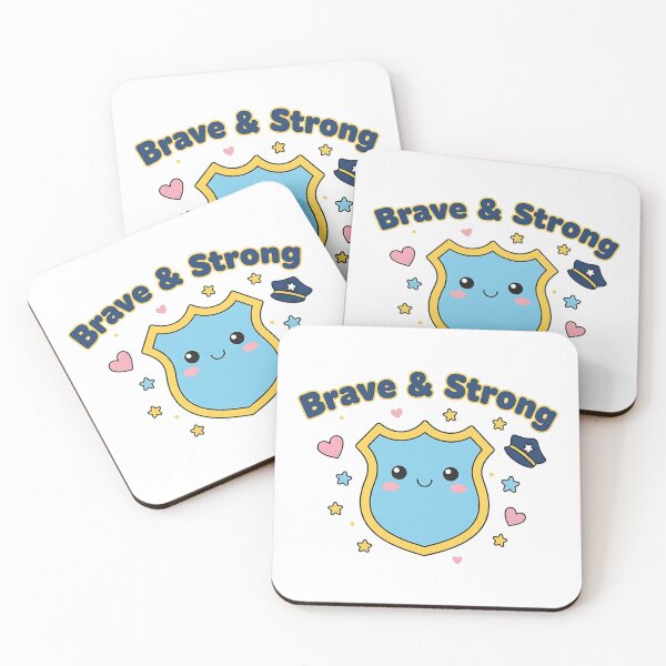 Item preview, Brave & Strong – Police Pride designed and sold by Muzgle.