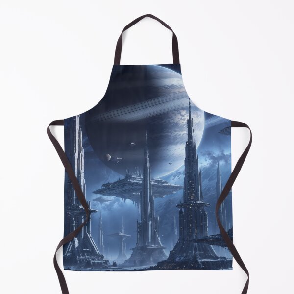 Item preview, Echoes of a Celestial Empire: Futuristic Gothic Spire City designed and sold by KYOFRAME.