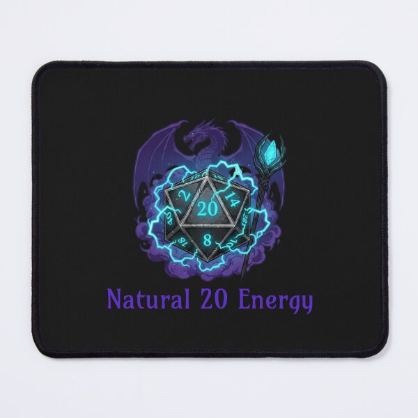 Item preview, Natural 20 Energy designed and sold by ArtitudePrintLb.
