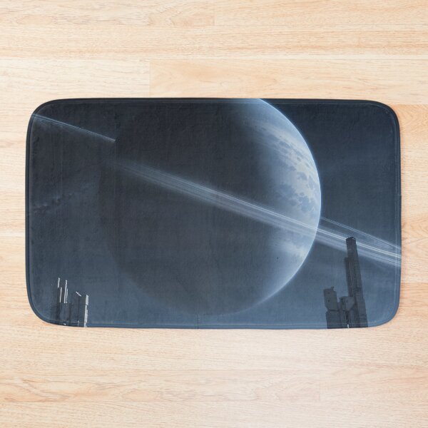 Item preview, Echoes of a Forgotten World: Ringed Giant over Ruined Outpost designed and sold by KYOFRAME.