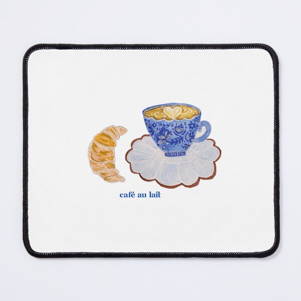 Item preview, Coffee and Croissant French Painting designed and sold by August Sun Treasures.