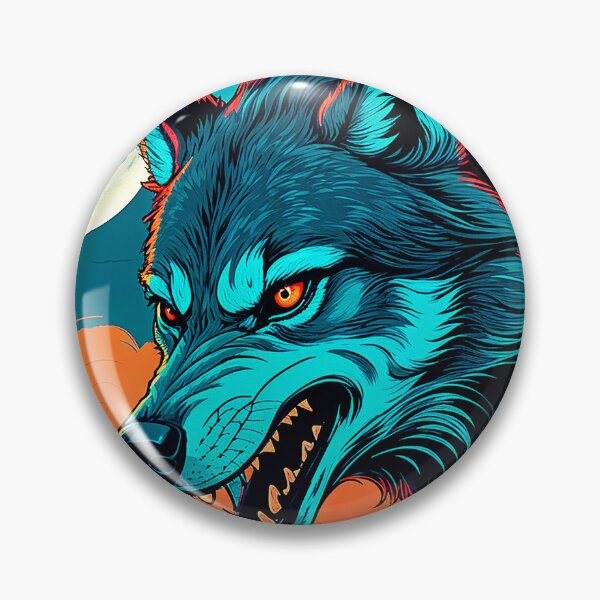 Item preview, Dramatic Growling Werewolf Fantasy Design With Full Moon designed and sold by DEC02.