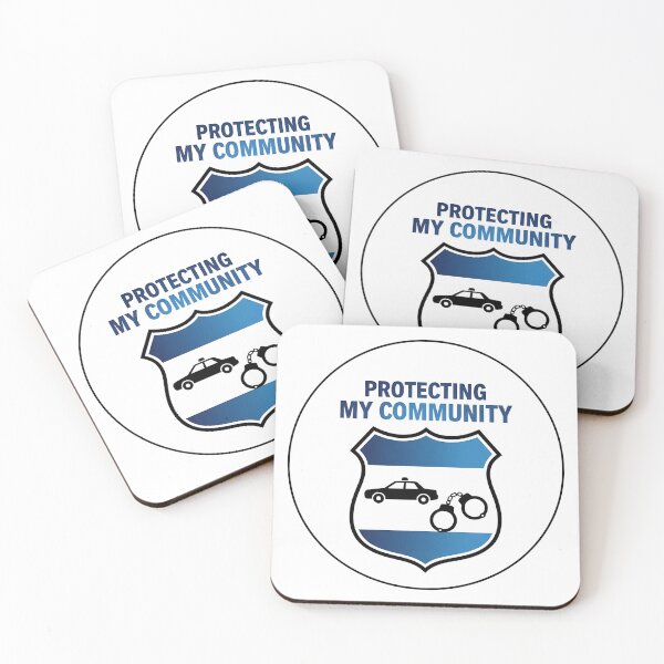 Item preview, Protecting My Community – Police Pride designed and sold by Muzgle.