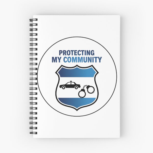 Item preview, Protecting My Community – Police Pride designed and sold by Muzgle.