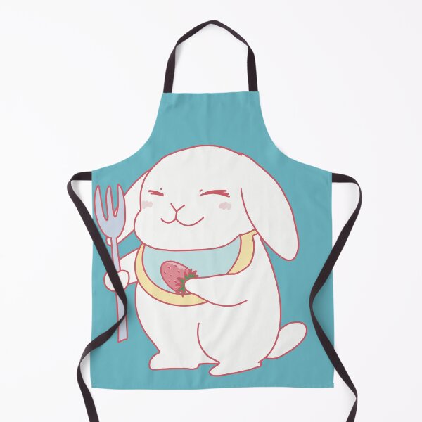 Item preview, Snowy white strawberry lop bunny designed and sold by tayaan.