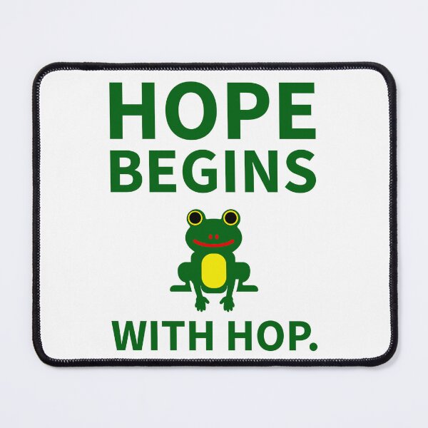Item preview, Hope begins with hop. designed and sold by Rachel the Artist .