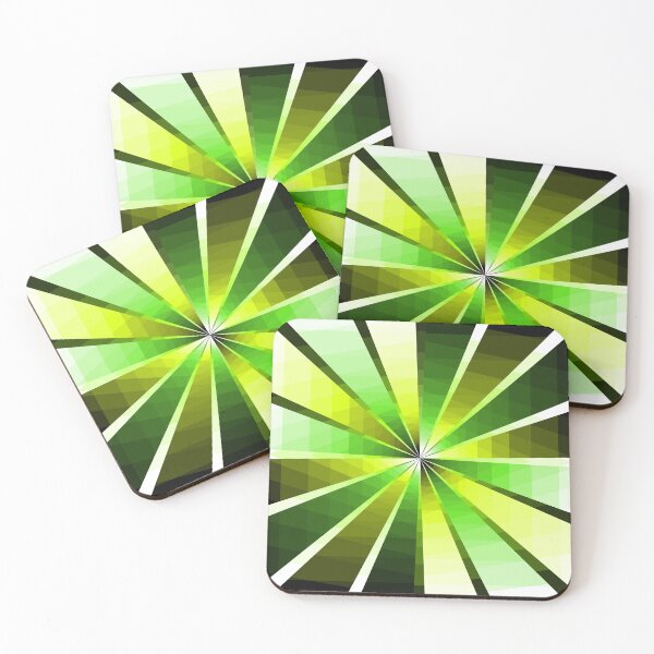 Item preview, Asymmetric Design, Green and Yellow, Geometric Abstraction, Abstract Art designed and sold by DDJust4U.