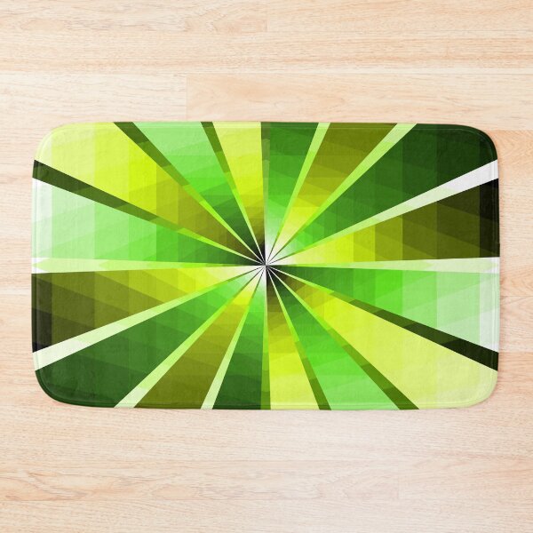 Item preview, Asymmetric Design, Green and Yellow, Geometric Abstraction, Abstract Art designed and sold by DDJust4U.