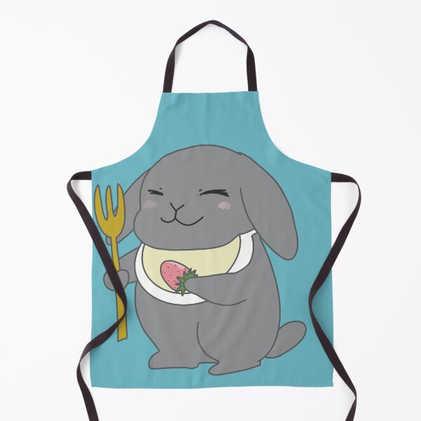 Item preview, Kawaii Strawberry lop bunny Misty gray designed and sold by tayaan.