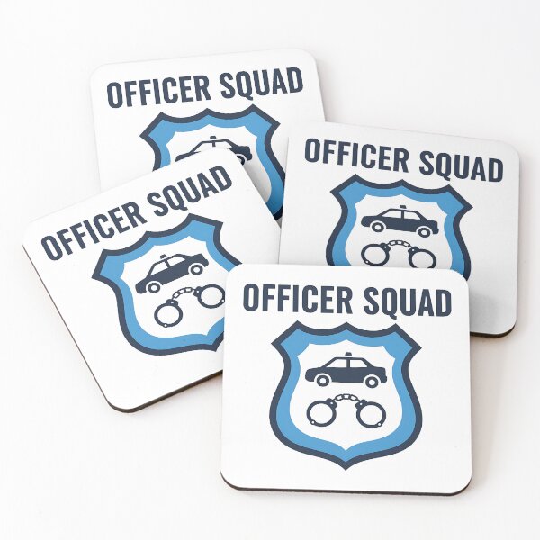 Item preview, Officer Squad – Police Life Together designed and sold by Muzgle.