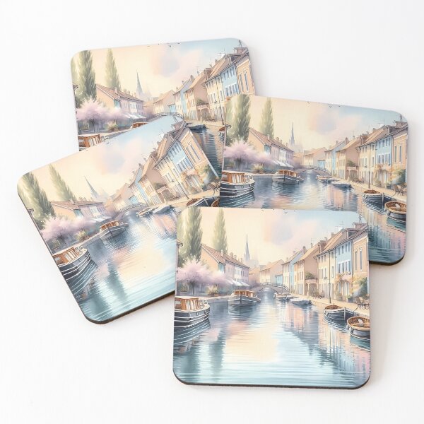 Item preview, Romantic Venice Canal at Sunset designed and sold by SamaStudios.