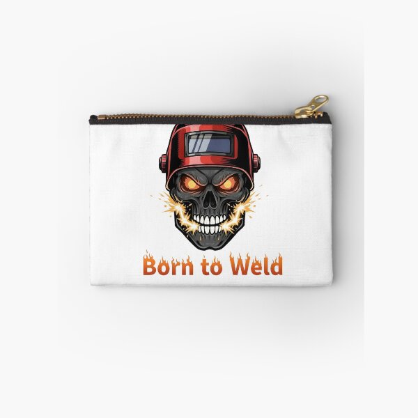 Item preview, Born to Weld – Skull Welder Helmet Welding Graphic Art designed and sold by Phingart.