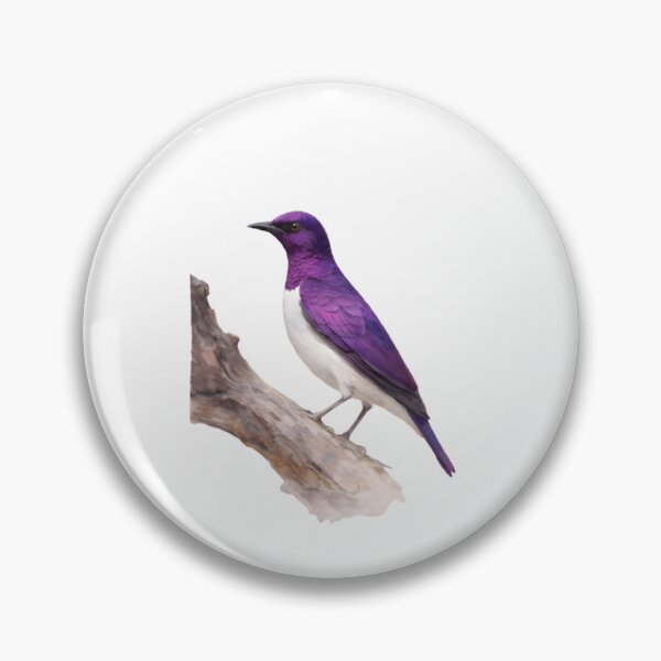 Item preview, Violet-backed Hyliota (Hyliota violacea) designed and sold by HOMETOWN86.