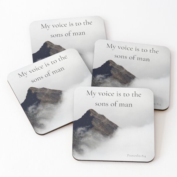 Item preview, Proverbs 8:4 designed and sold by Undonemadenew.