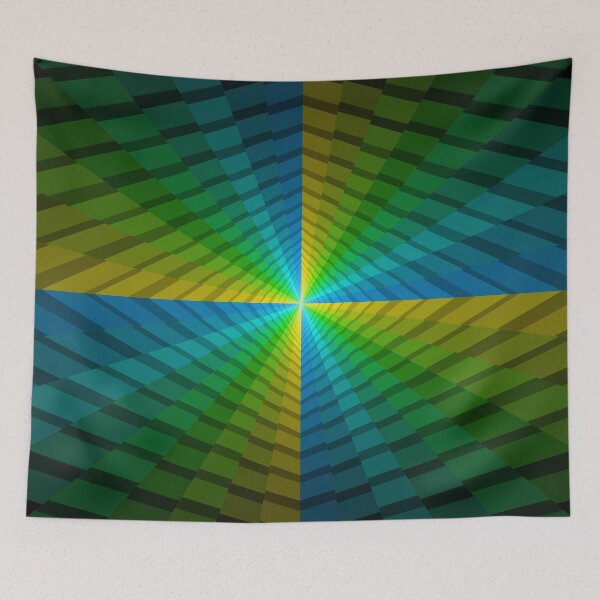 Item preview, Geometric Layout in Multi-Color, Geometric Abstraction, Abstract Art designed and sold by DDJust4U.