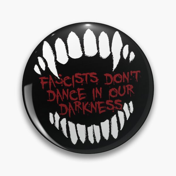 Item preview, Fascists Don't Dance In Our Darkness designed and sold by DapperZombee.