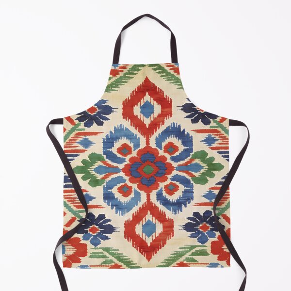 Item preview, A colorful textile design showcases a repeating pattern designed and sold by Boundless PixelForge.