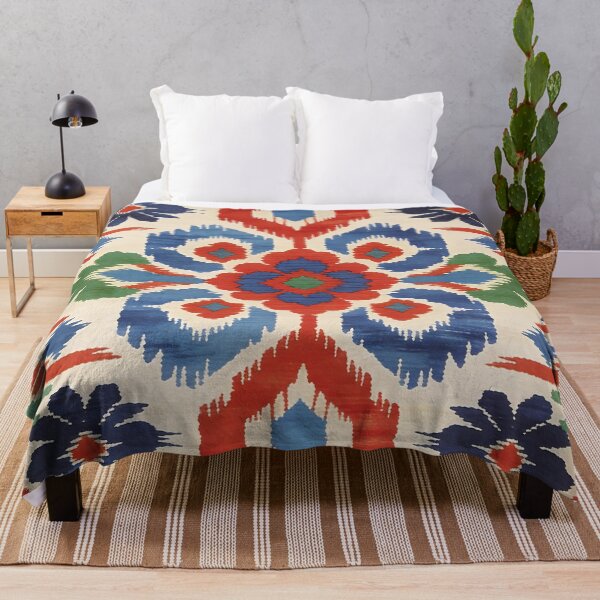 Item preview, A colorful textile design showcases a repeating pattern  designed and sold by Boundless PixelForge.