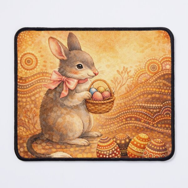Item preview, Australian Bush Bilby – Aboriginal-Inspired Easter Watercolour designed and sold by inspired-works.