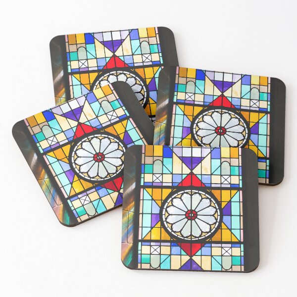 Item preview, Modern Colorful Stained Glass Texture (image size 7840x11680) designed and sold by Digital-Davinci.