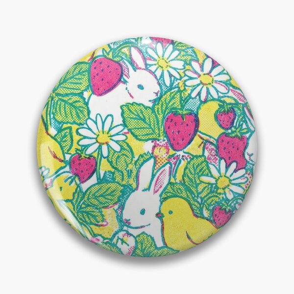 Item preview, cozy pastel mood rabbit, strawberry, flower, chick pattern designed and sold by Virtual-Studio-Geebaki.
