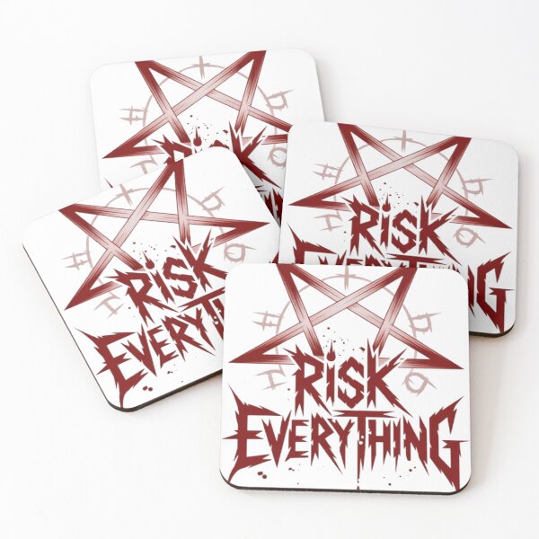 Item preview, Risk Everything – Blood Sigil Edition designed and sold by NewUSShop.
